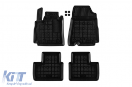 image-23-Specific rubber mats suitable for Renault Arkana after 2019, 4-piece set, black color