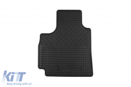 Specific rubber mats suitable for Renault Arkana, Arkana Hybrid after 2021, 4-piece set, black color-image-6250015