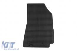 Specific rubber mats suitable for Renault Arkana, Arkana Hybrid after 2021, 4-piece set, black color-image-6250016