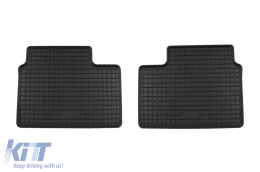 Specific rubber mats suitable for Renault Arkana, Arkana Hybrid after 2021, 4-piece set, black color-image-6250017