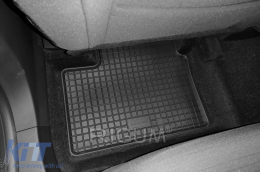 Specific rubber mats suitable for Renault Arkana, Arkana Hybrid after 2021, 4-piece set, black color-image-6250020