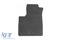 Specific rubber mats suitable for Renault Austral MHeV after 2023, 4-piece set, black color-image-6250214