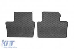 Specific rubber mats suitable for Renault Austral MHeV after 2023, 4-piece set, black color-image-6250216
