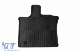 Specific rubber mats suitable for Renault Captur after 2019, 4-piece set, black color-image-6220354