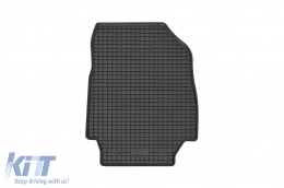 Specific rubber mats suitable for Renault Captur after 2013, 4-piece set, black color-image-6249246