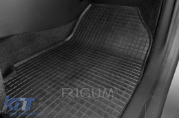 Specific rubber mats suitable for Renault Captur after 2013, 4-piece set, black color-image-6249249