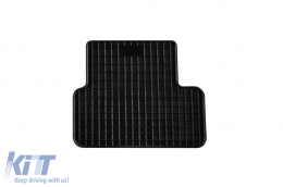 Specific rubber mats suitable for Renault Fluence after 2010, 4-piece set, black color-image-6230374
