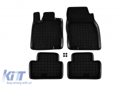 image-14-Specific rubber mats suitable for Renault Kadjar after 2015, 4-piece set, black color