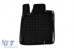 Specific rubber mats suitable for Renault Kadjar after 2015, 4-piece set, black color-image-6216090