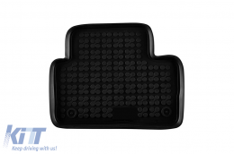 Specific rubber mats suitable for Renault Kadjar after 2015, 4-piece set, black color-image-6216093