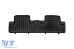 Specific rubber mats suitable for Renault Megane E-Tech after 2022, 3-piece set, black color-image-6216158