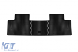 Specific rubber mats suitable for Renault Scenic, Grand Scenic after 2016, 5-piece set, black color-image-6229011