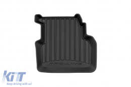 Specific rubber mats suitable for SAAB 9-3 II 2002-2015, 4-piece set, black color, with 24-month warranty from Frogum 3D ProLine series.-image-6222982