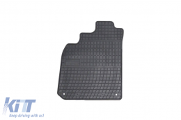Specific rubber mats suitable for Saab 9-3 2002-2011, 4-piece set, black color from Frogum El Toro series-image-6230663