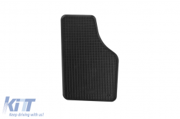 Specific rubber mats suitable for Seat Alhambra, VW Sharan after 2010, 7 seats, 6 parts, black-image-6228825