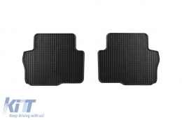 Specific rubber mats suitable for Seat Alhambra, VW Sharan after 2010, 7 seats, 6 parts, black-image-6228826