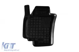 Specific rubber mats suitable for Seat Altea XL 2006-2015, 3-piece set, black color-image-6216172