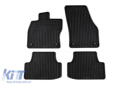 image-2-Specific rubber mats suitable for Seat Ateca after 2016, 4-piece set, black color