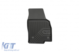Specific rubber mats suitable for Seat Ibiza, Arona after 2017, 4-piece set, black color-image-6226656