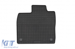 Specific rubber mats suitable for Skoda Enyaq I.V. after 2021, 4-piece set, black color-image-6216900