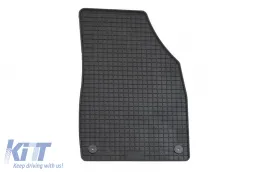 Specific rubber mats suitable for Skoda Enyaq I.V. after 2021, 4-piece set, black color-image-6216901
