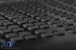 Specific rubber mats suitable for Skoda Fabia after 2021, 4-piece set, black color-image-6213573