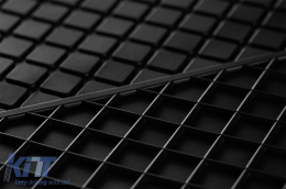 Specific rubber mats suitable for Skoda Fabia after 2014, 4-piece set, black color-image-6249255