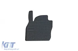 Specific rubber mats suitable for Skoda Kamiq after 2019, 4-piece set, black color-image-6230687