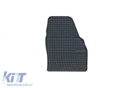 Specific rubber mats suitable for Skoda Kamiq after 2019, 4-piece set, black color-image-6230688