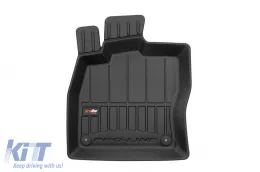 Specific rubber mats suitable for Skoda Octavia 2013-2019, Octavia after 2019, 4-piece set, black color, with 24-month warranty from Frogum 3D ProLine series.-image-6220609