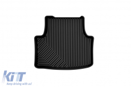 Specific rubber mats suitable for Skoda Octavia 2013-2019, Octavia after 2019, 4-piece set, black color-image-6226500