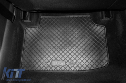 Specific rubber mats suitable for Skoda Octavia 2013-2020, Octavia after 2020, 4-piece set, black color-image-6249029