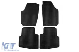 image-58-Specific rubber mats suitable for Skoda Roomster 2006-2015, 4-piece set, black color