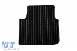 Specific rubber mats suitable for Skoda Scala, Kamiq after 2019, 4-piece set, black color-image-6216885