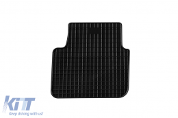 Specific rubber mats suitable for Skoda Scala after 2019, 4-piece set, black color-image-6250729
