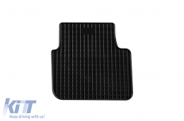 Specific rubber mats suitable for Skoda Scala after 2019, 4-piece set, black color-image-6250730