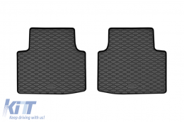 Specific rubber mats suitable for Skoda Superb, Volkswagen Passat B9 after 2024, 4-piece set, black color-image-6229507