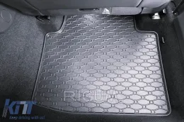 Specific rubber mats suitable for Skoda Superb, Volkswagen Passat B9 after 2024, 4-piece set, black color-image-6229510