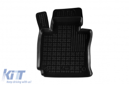 Specific rubber mats suitable for Ssangyong Korando after 2019, 4-piece set, black color-image-6216558