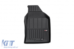 Specific rubber mats suitable for SsangYong Torres after 2022, 3-piece set, black color, with 24-month warranty-image-6222321