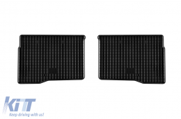 Specific rubber mats suitable for Ssangyong Korando after 2019, Torres after 2023, 4-piece set, black color-image-6229130