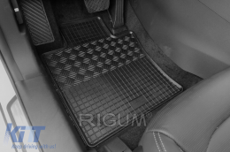 Specific rubber mats suitable for Ssangyong Korando after 2019, Torres after 2023, 4-piece set, black color-image-6229131