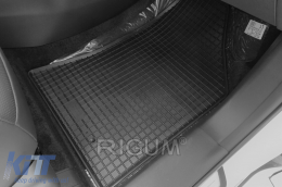 Specific rubber mats suitable for Ssangyong Korando after 2019, Torres after 2023, 4-piece set, black color-image-6229132