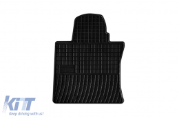 Specific rubber mats suitable for Ssangyong Korando after 2019, 4-piece set, black color-image-6230646