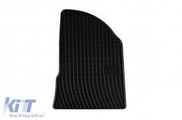 Specific rubber mats suitable for Ssangyong Korando after 2019, 4-piece set, black color-image-6230647