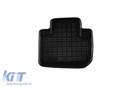 Specific rubber mats suitable for Subaru Forester 2012-2018, 4-piece set, black color-image-6216491