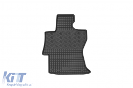 Specific rubber mats suitable for Subaru Impreza, XV after 2018, Impreza E-Boxer, XV E-Boxer after 2020, 4-piece set, black color-image-6249732