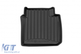 Specific rubber mats suitable for Subaru Legacy IV, Outback III 2003-2009, 4-piece set, black color, with 24-month warranty-image-6223172