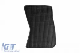 Specific rubber mats suitable for Subaru Legacy, Outback after 2004, 4-piece set, black color-image-6228763