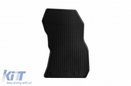 Specific rubber mats suitable for Subaru Legacy, Outback after 2009, Forester after 2013, Outback after 2015, 4-piece set, black color-image-6248953